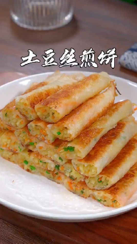 土豆丝煎饼的做法
