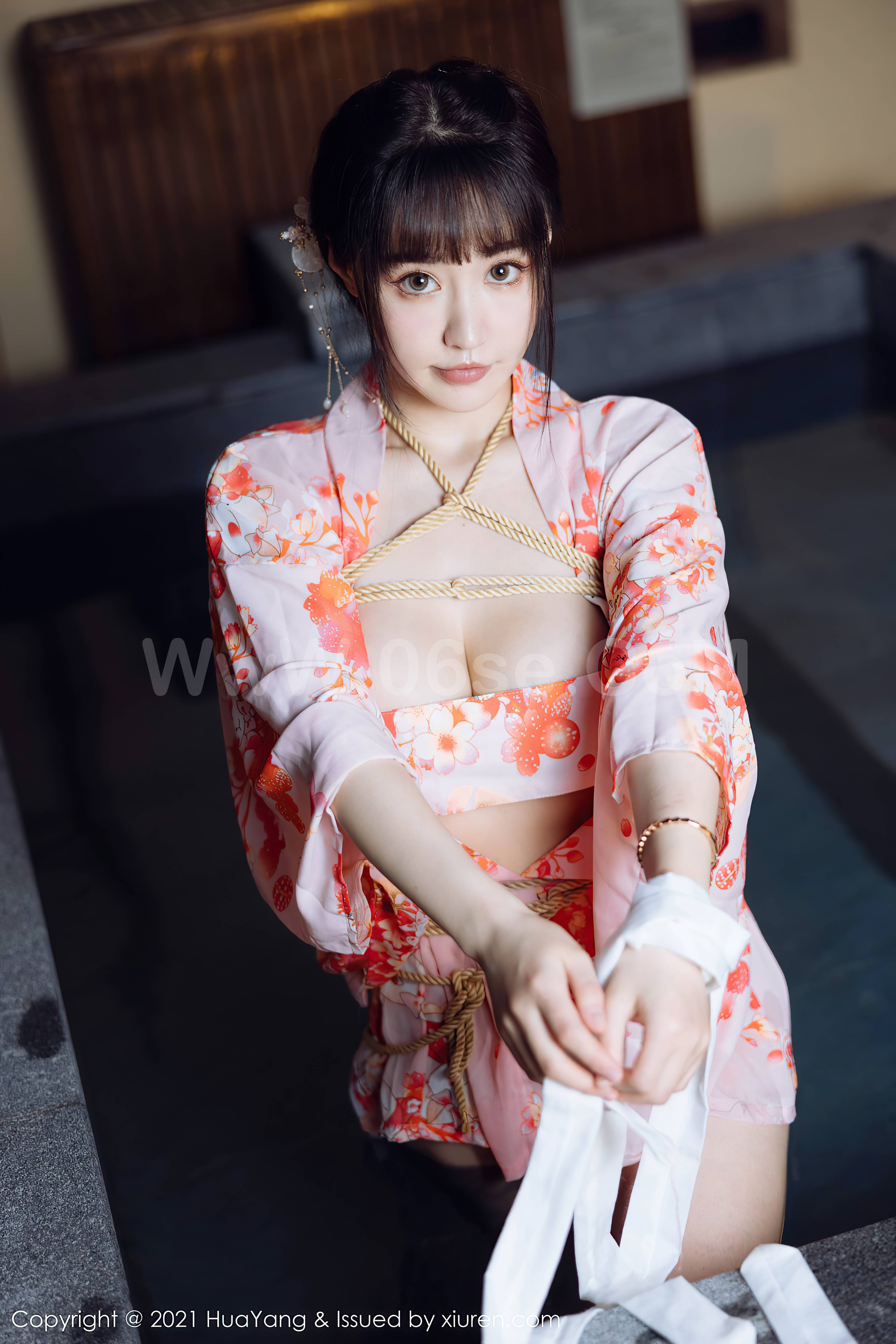 图片[21]-HuaYang Vol.463 Zhu Ke Er (朱可儿Flower)-六色网