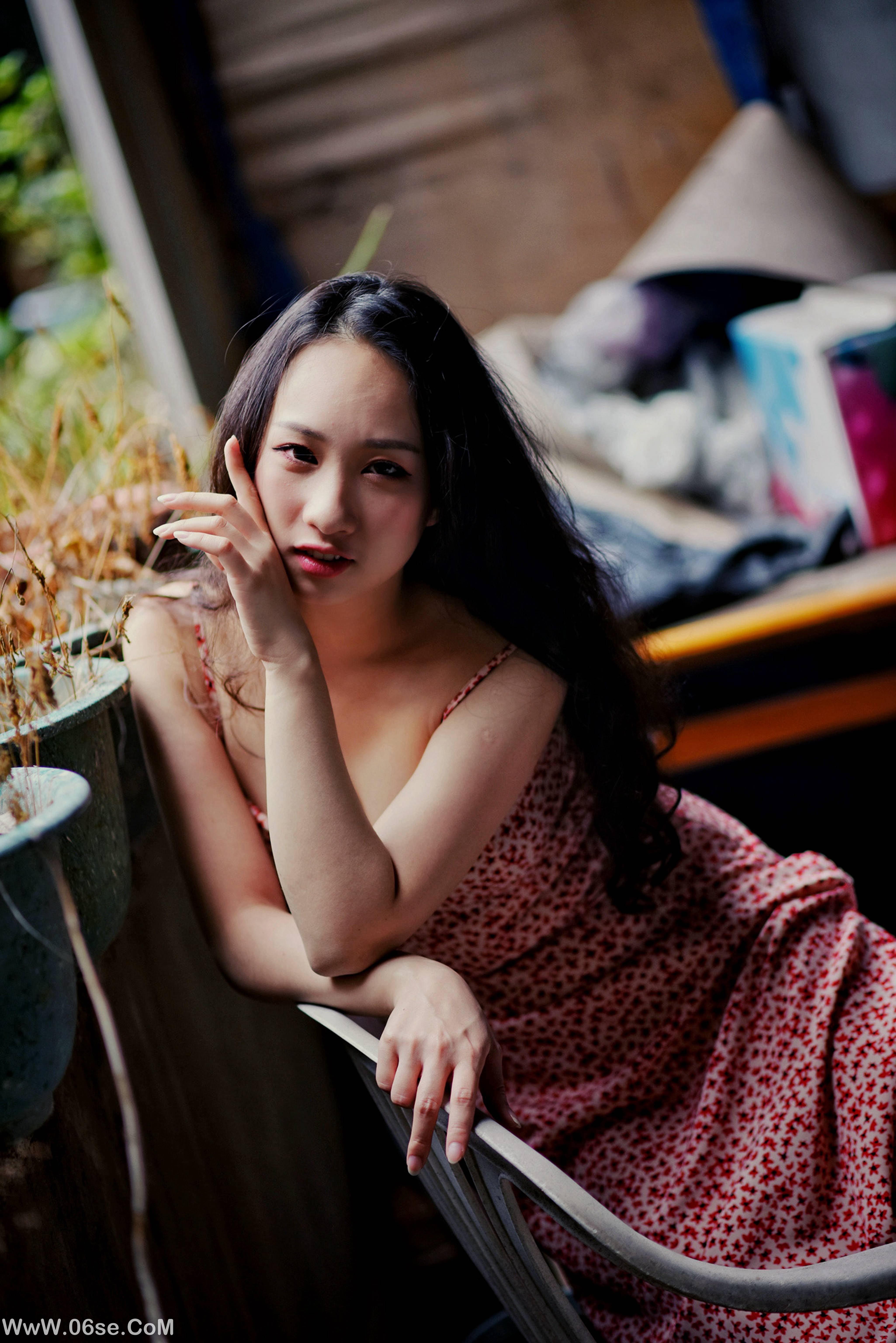 图片[9]-制服の女生 NO.006 岑晴晴 慵懒的性感[52P419M]-六色网