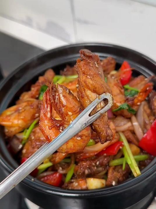 以后干锅鸡翅虾你就像我一样自己在家做