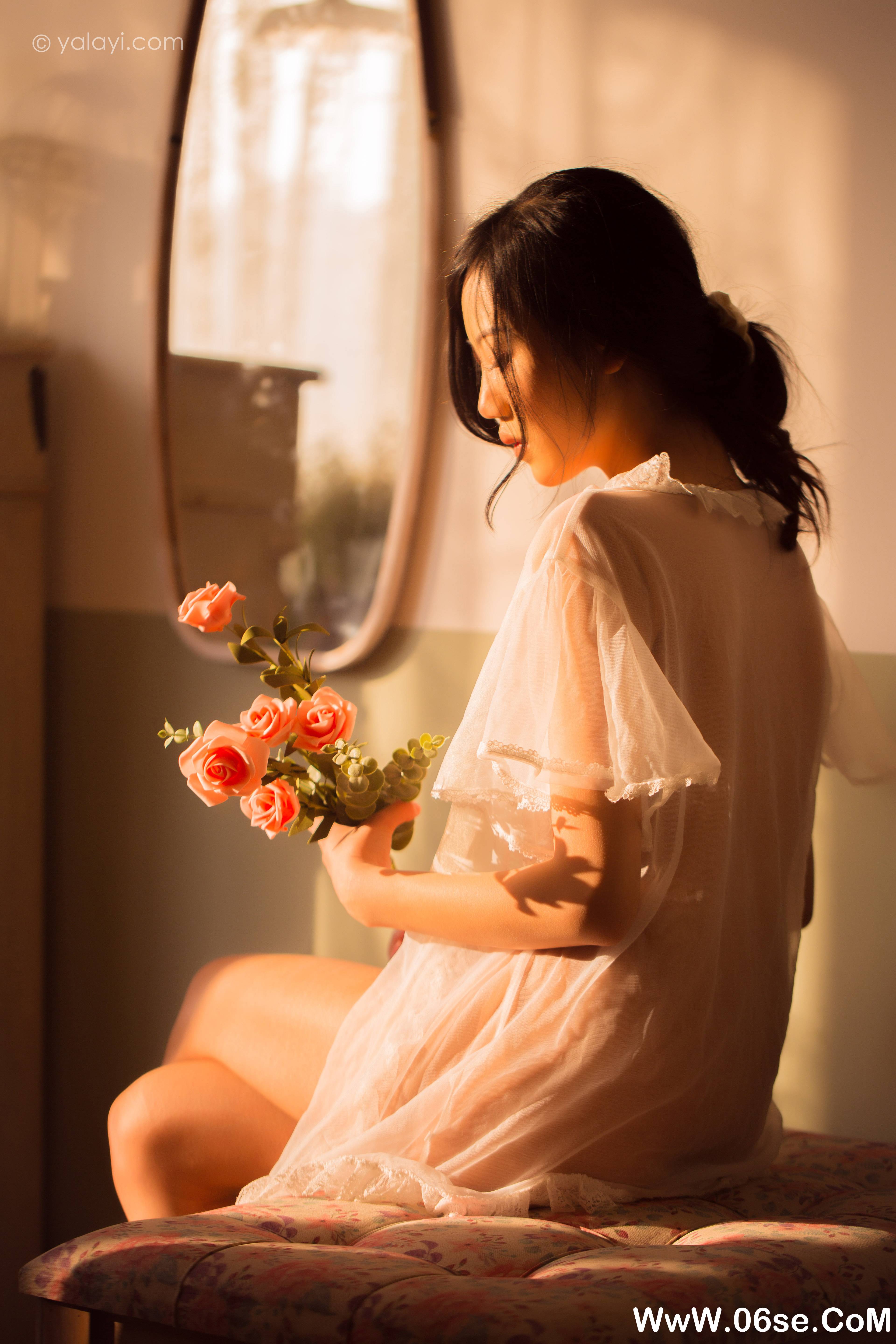 图片[42]-[YALAYI雅拉伊] 2021.02.05 NO.759  橘子《暂时的花儿》[41P+1P280M]-六色网
