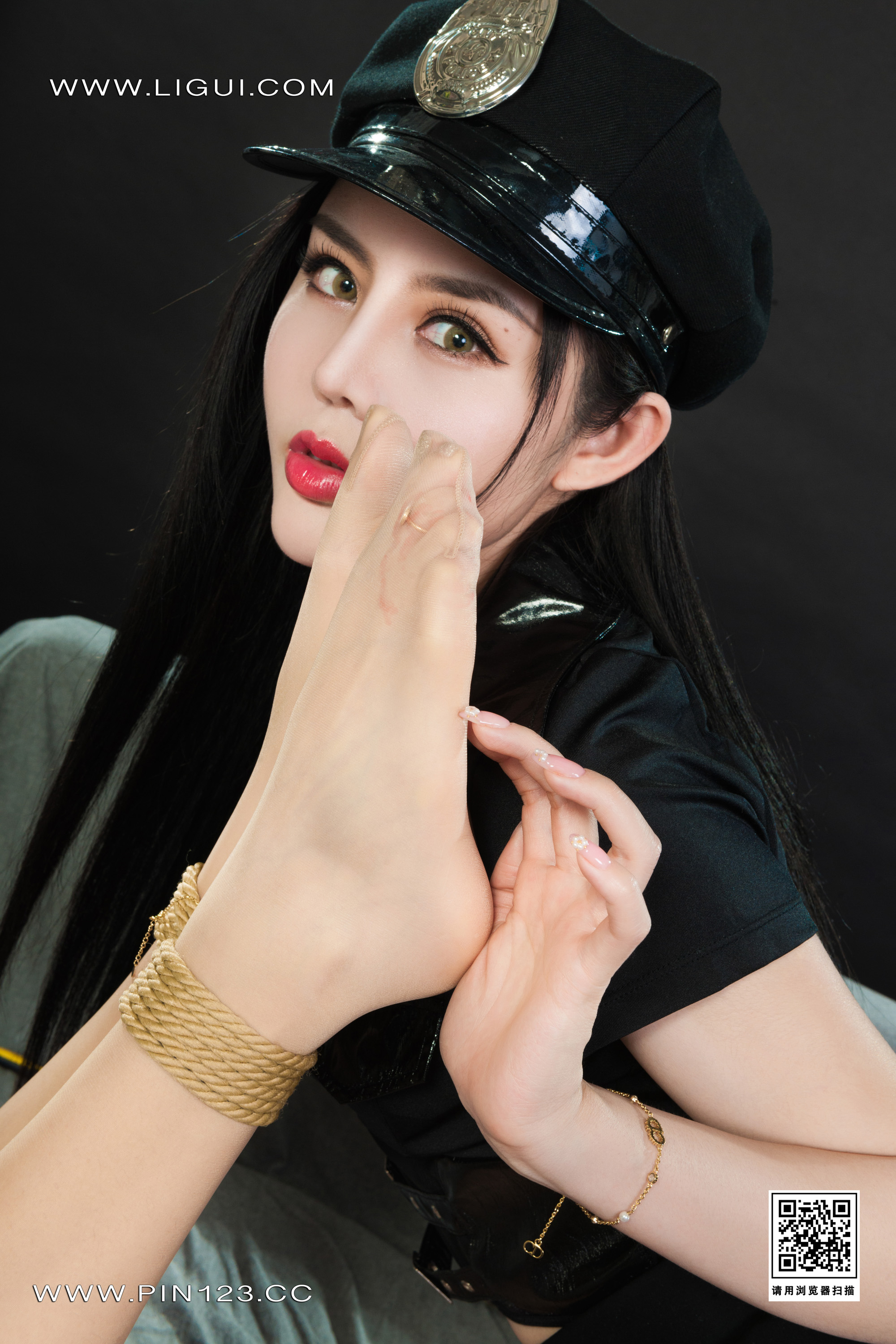 图片[15]-[Ligui丽柜] 2022.09.30 双生花 艳匪俏警花 小智贤&凉儿-六色网