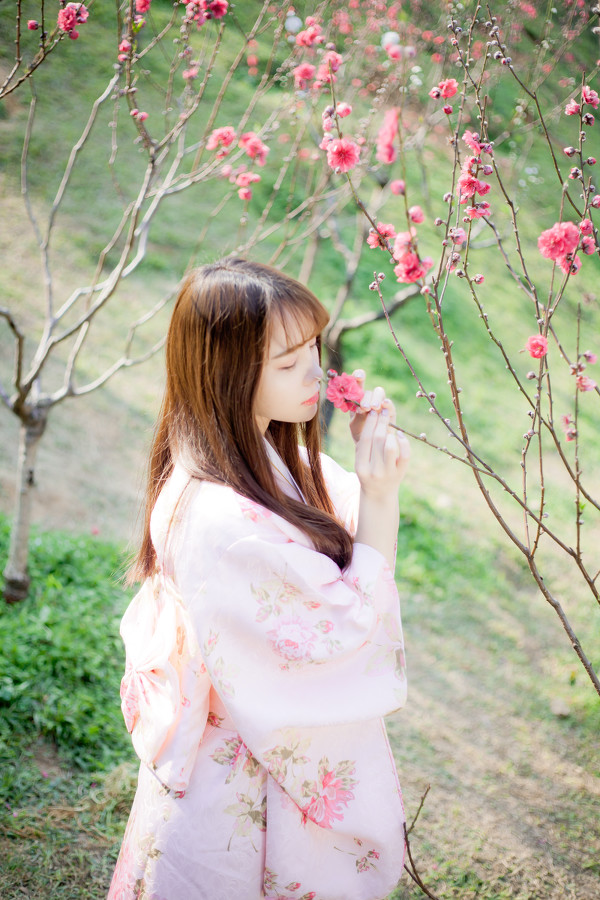 图片[4]-桃花。和服-六色网