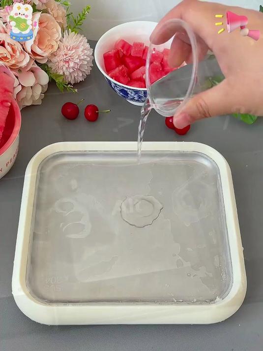 今天不炒菜,炒酸奶!炒冰机 夏日必备 亲子手工