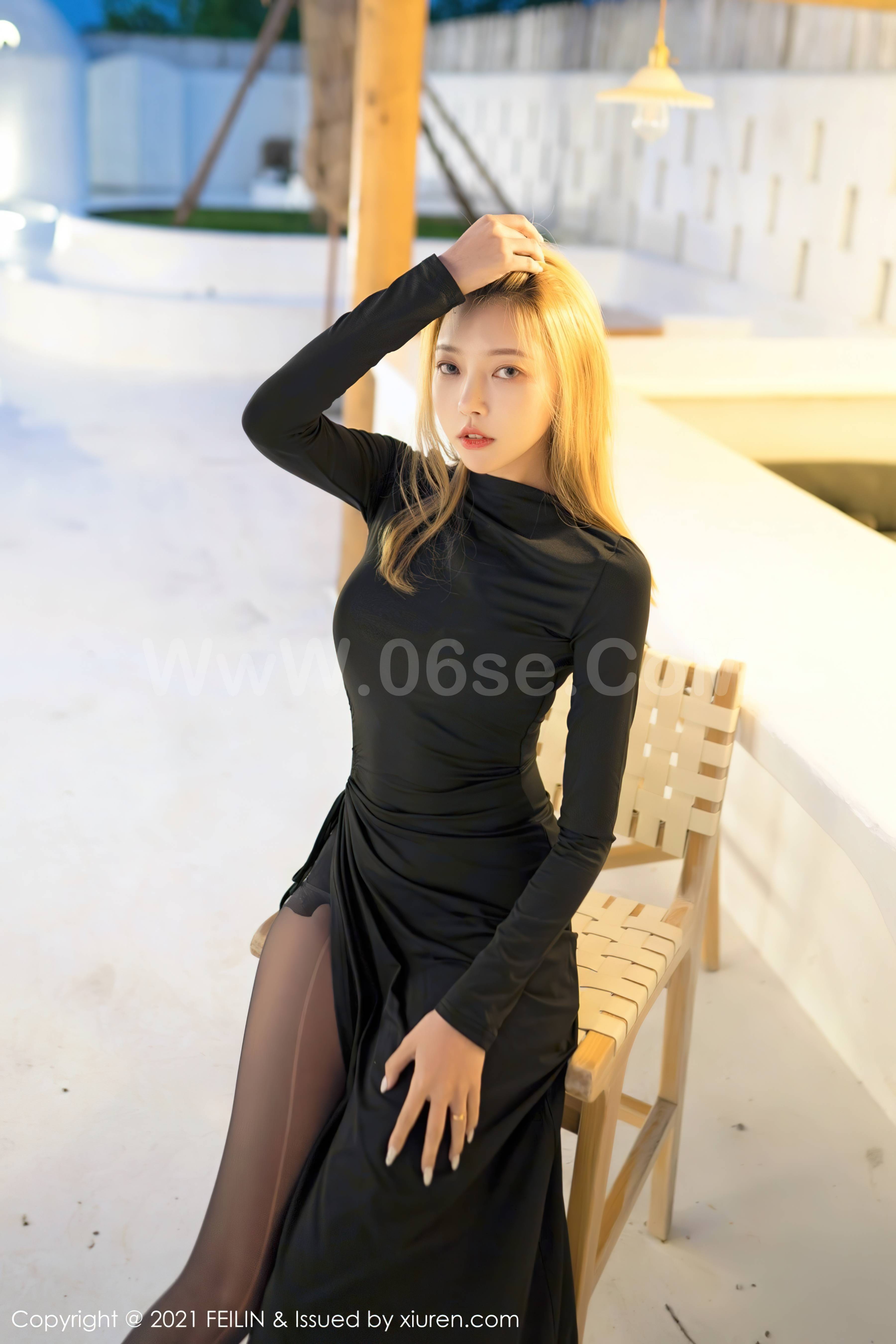 图片[25]-[FEILIN嗲囡囡] 2021.09.28 Vol.415 冯木木LRIS[106P831M]-六色网