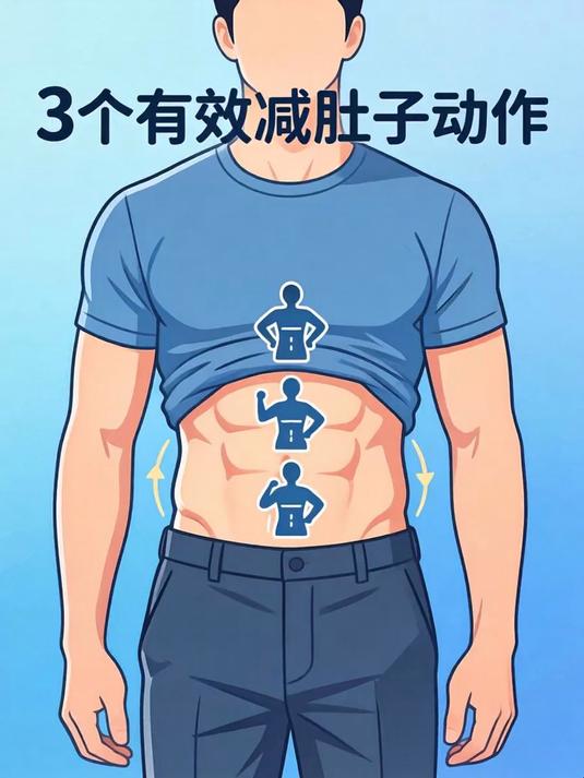 男士减肚子的最好方法,肚子上的赘肉怎么减?这3个方法让你30天内看到明显变化!