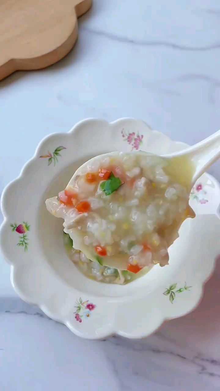 宝贝不爱吃饭试试这个香菇瘦肉粥