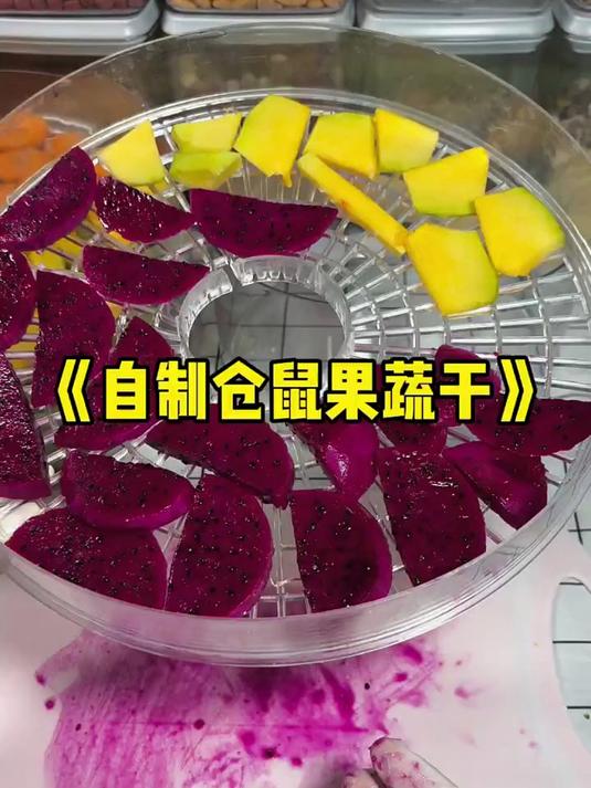 自制仓鼠果蔬干