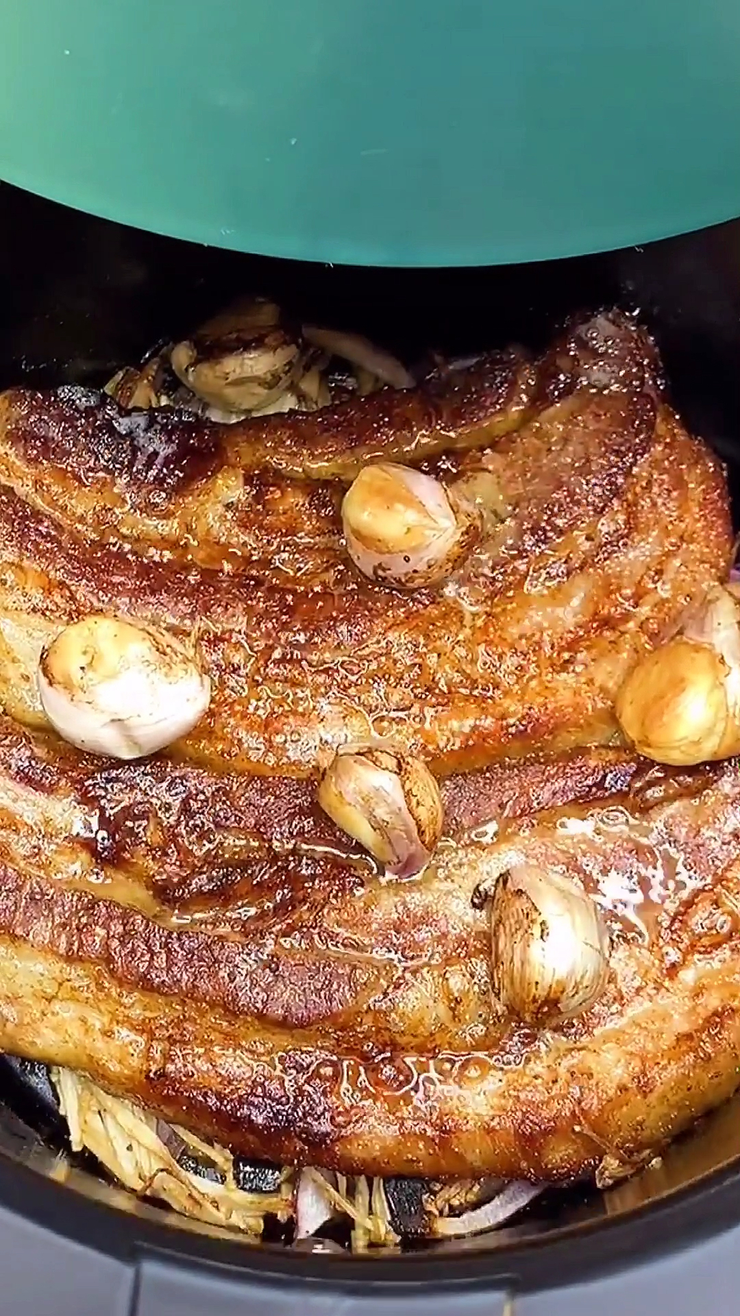 空气炸锅做五花肉真的太香了,酥酥脆脆,一点都不会腻