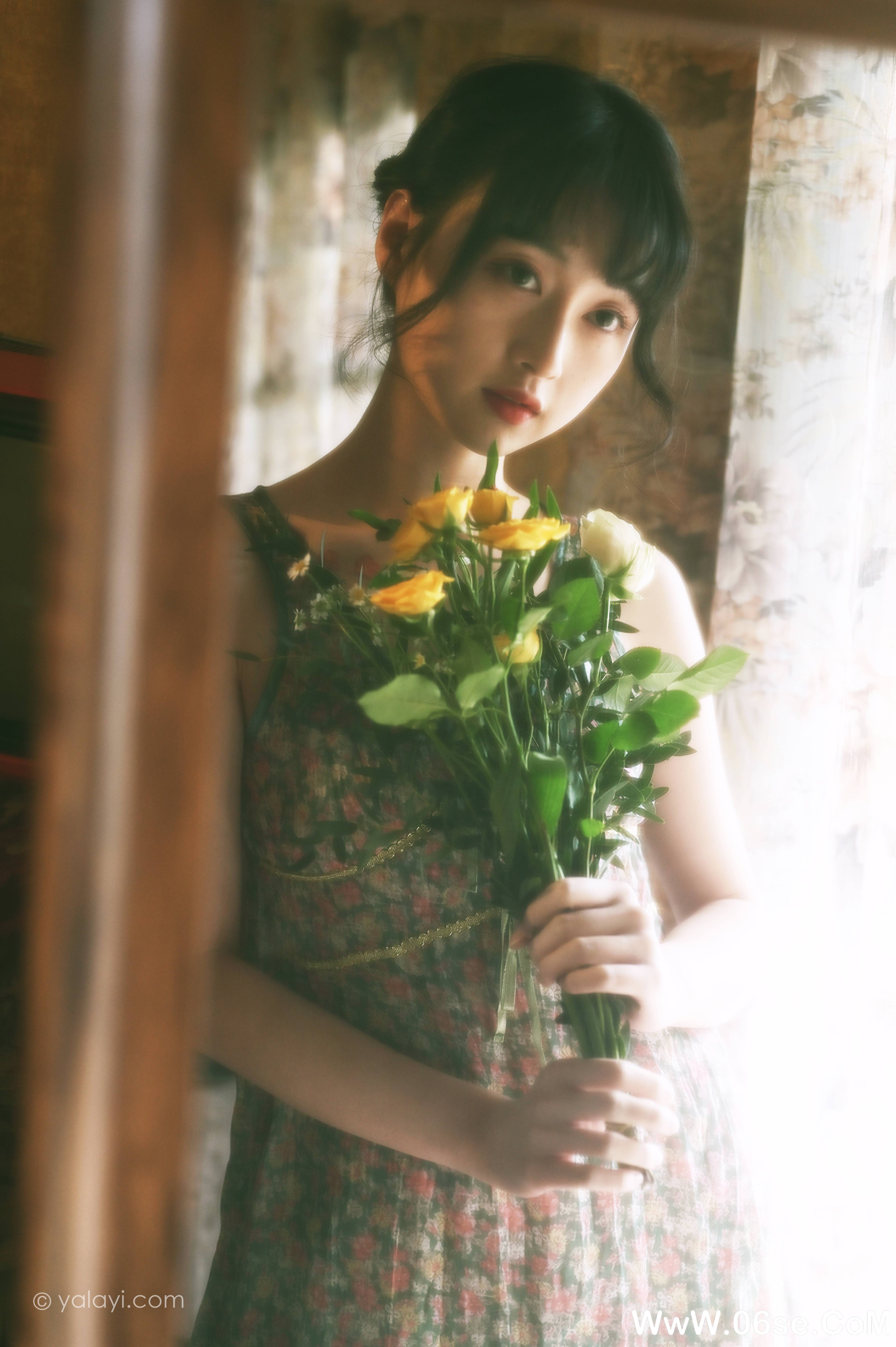 图片[30]-[YALAYI雅拉伊] 2021.03.03 NO.767 京京《拥抱着你送的花》[34P+1P525M]-六色网