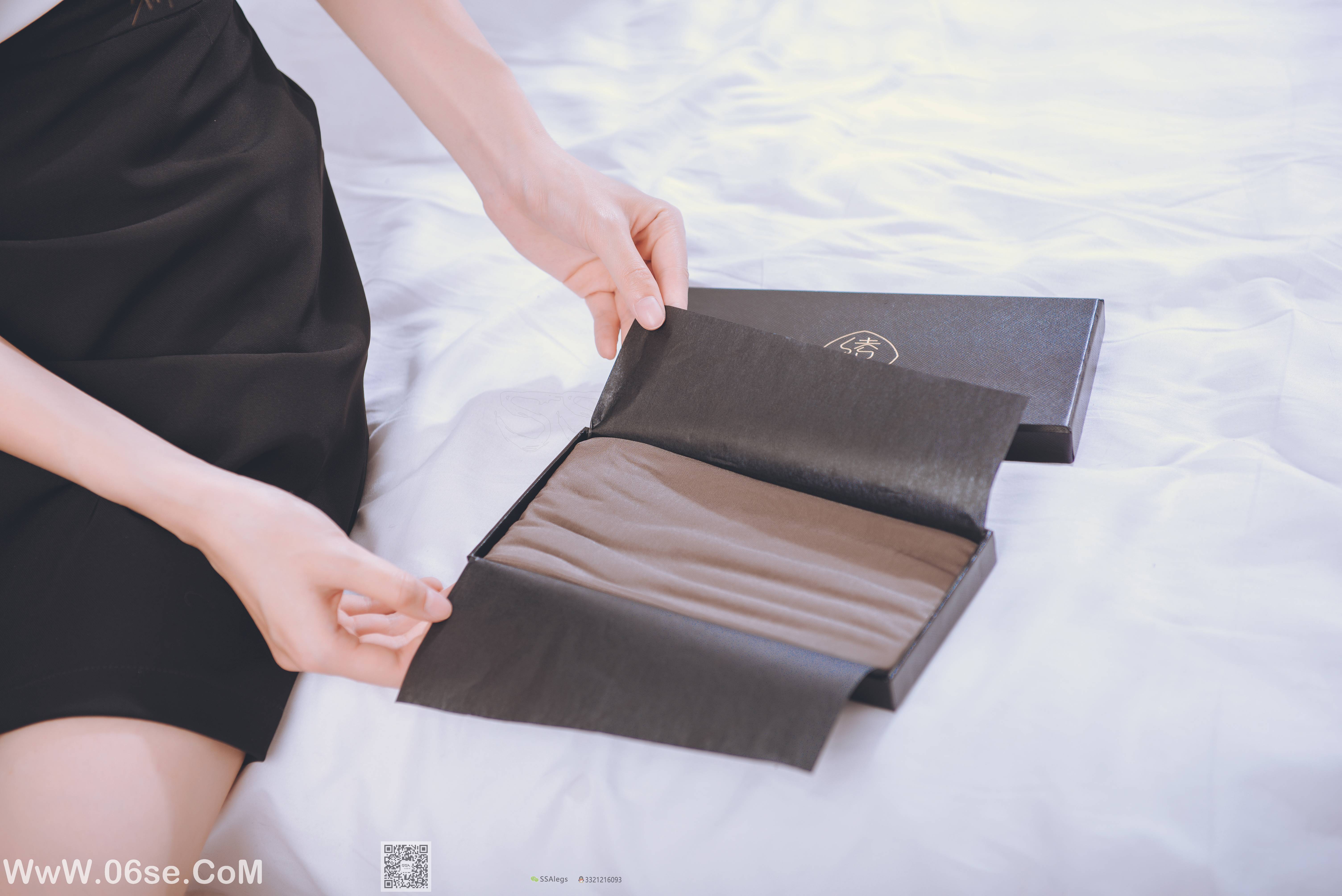图片[3]-[SSA丝社] NO.020 琪琪 女秘书闺房灰丝袜[99P845M]-六色网