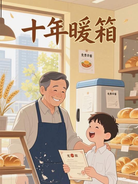 励志故事:面包店老板为贫困学生提供免费早餐,助力成长