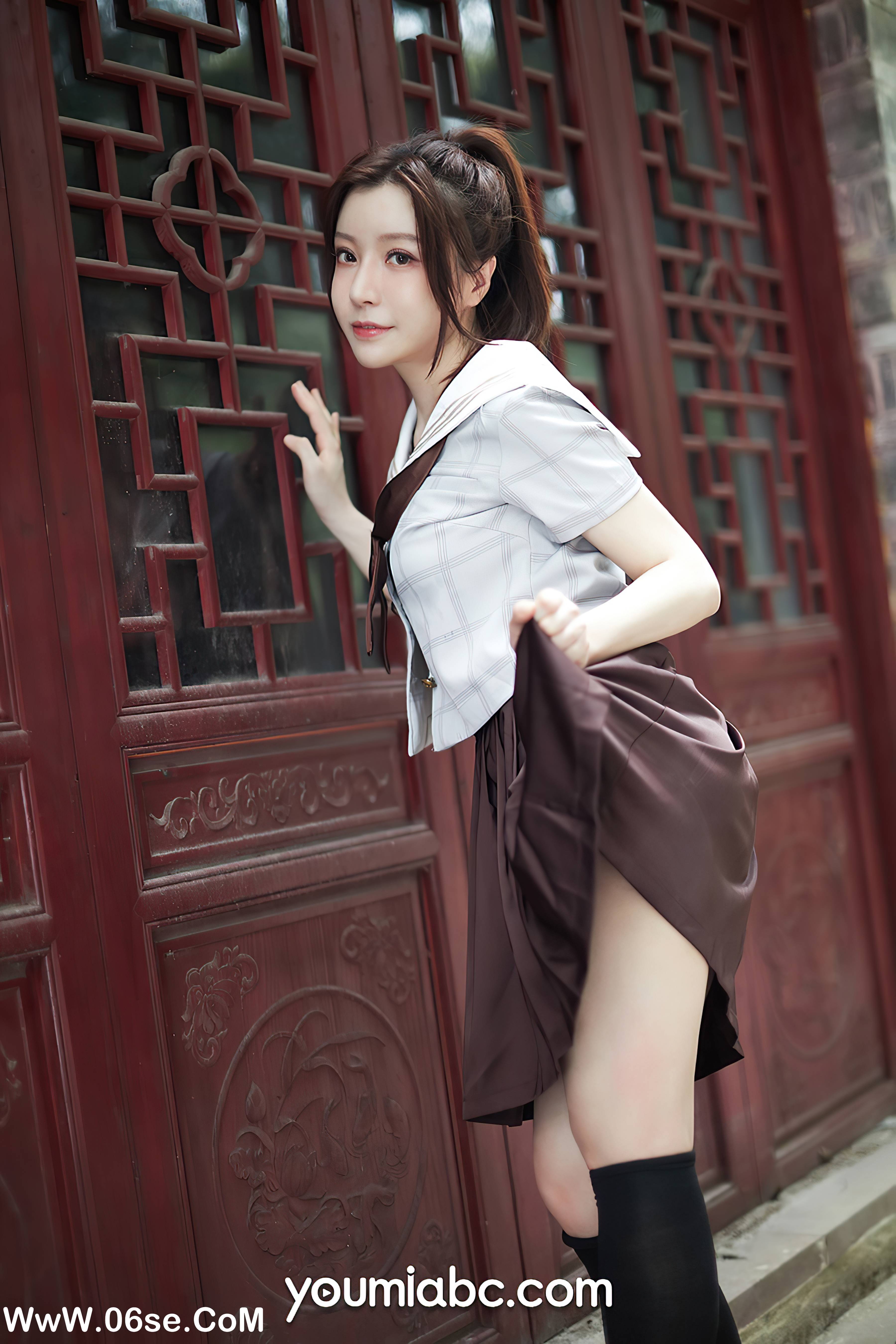图片[12]-[YouMi尤蜜] 2021.11.04 JK失乐园 白亦Ada[23+1P220M]-六色网