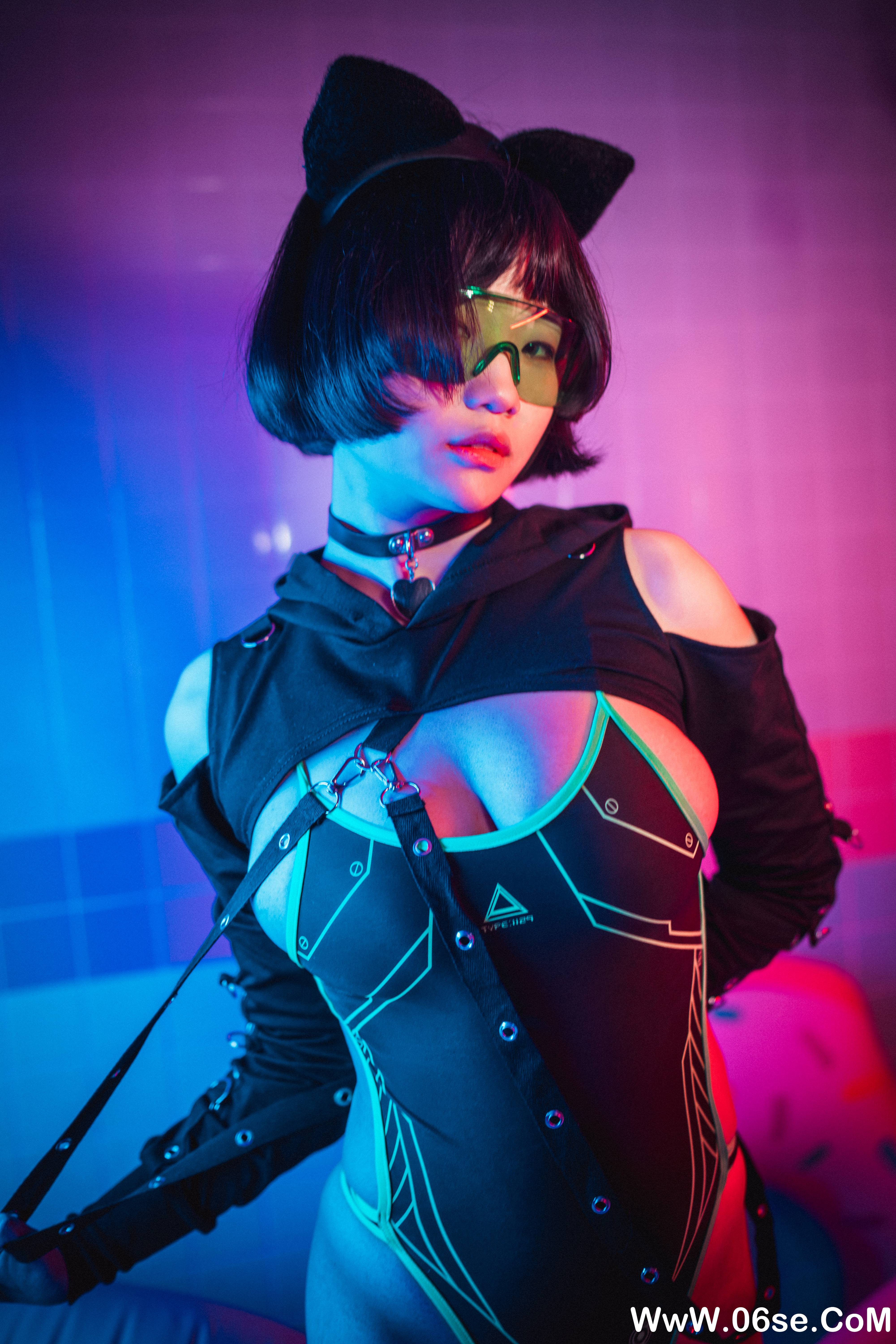 图片[26]-DJAWA — NO.126 Cyberpunk Girl [41P522M]-六色网