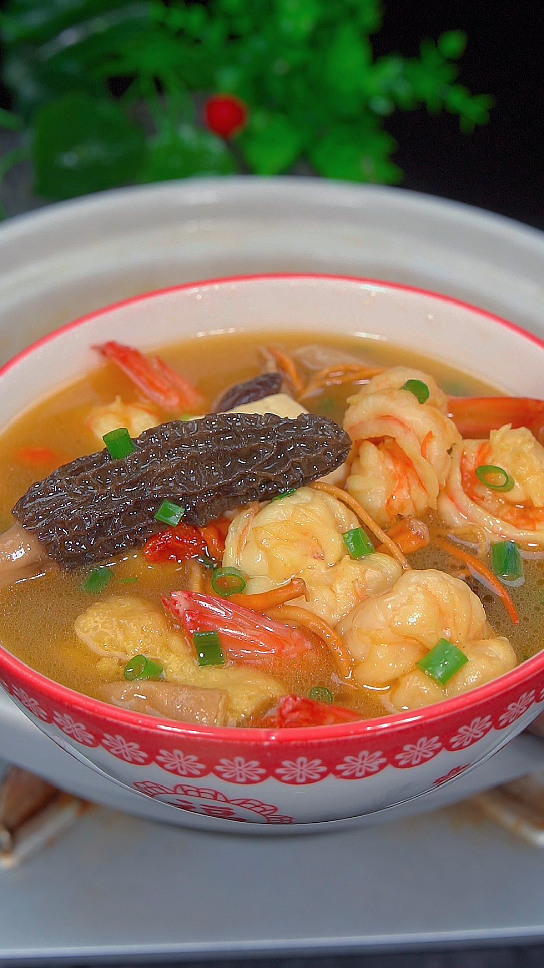 菌菇三鲜汤的家常做法