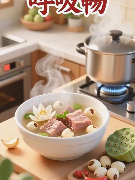 肺虚久咳别慌！百合莲子炖瘦肉，补肺止咳超对症