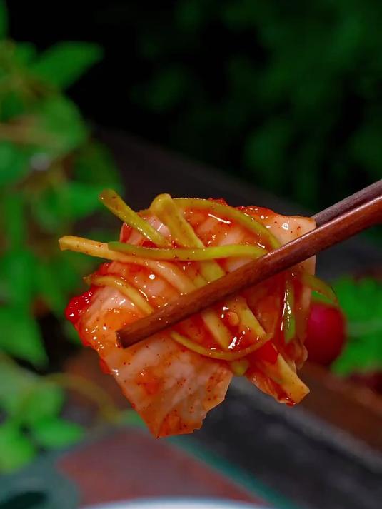 美味爽脆的韩式泡菜