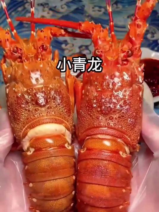鲜冻小青龙虾,壳薄肉满,红烧清蒸都好?
