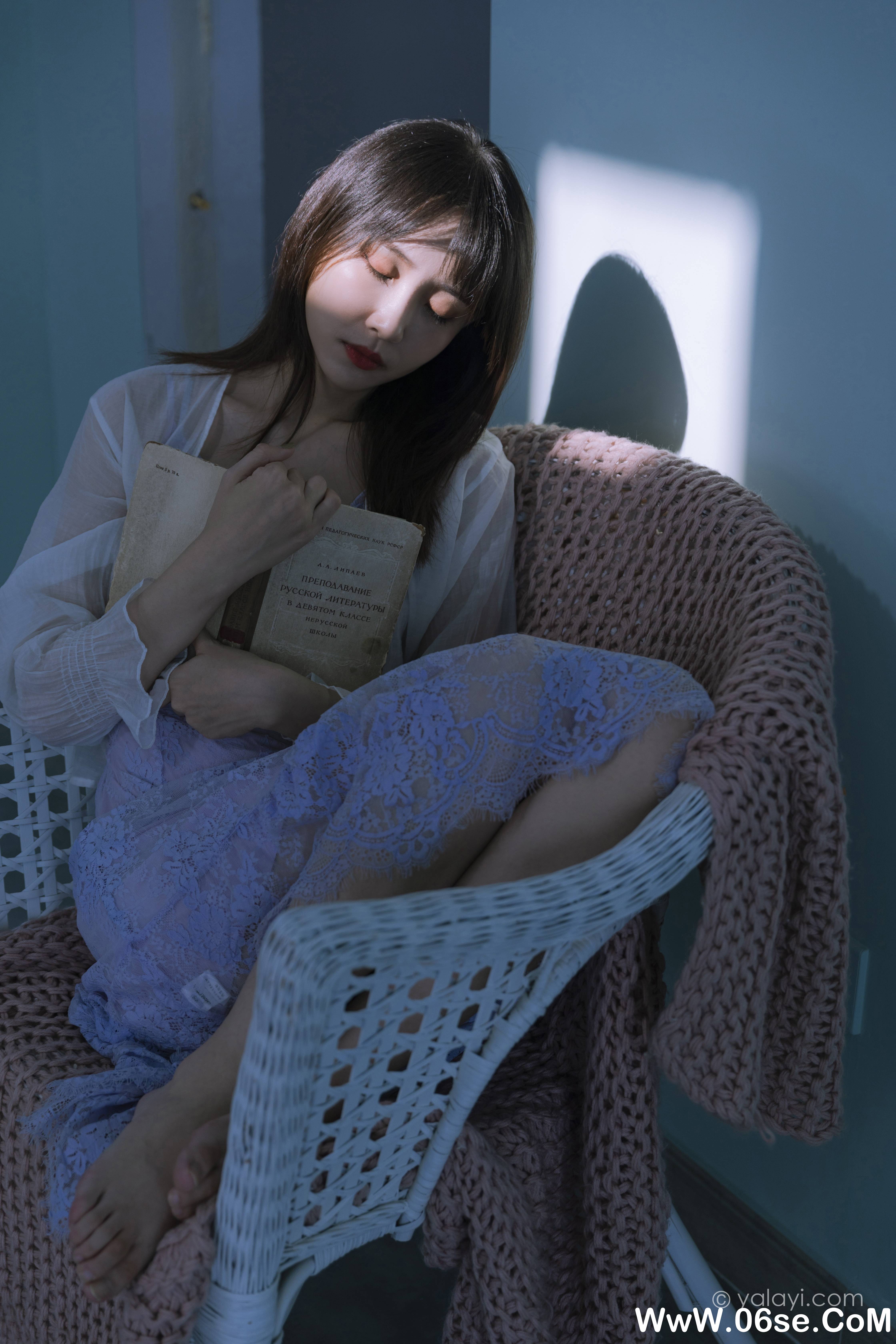 图片[5]-[YALAYI雅拉伊] 2021.06.27 NO.807  妍妍《紫色的早晨》[38+1P432M]-六色网