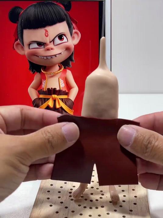 手工制作哪吒