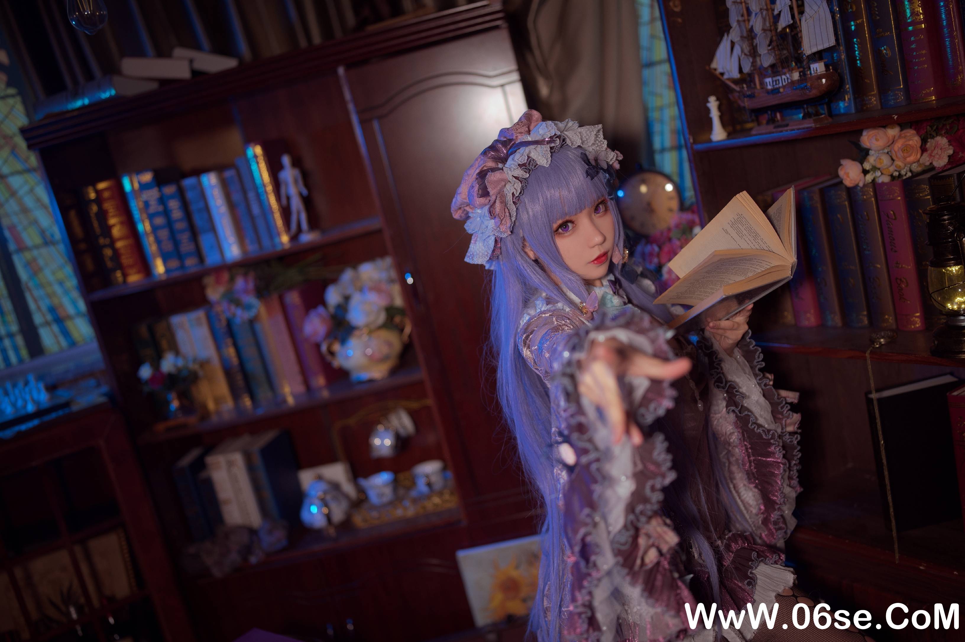 图片[9]-花柒hana NO.010 — 帕秋莉睡衣[13P92M]-六色网