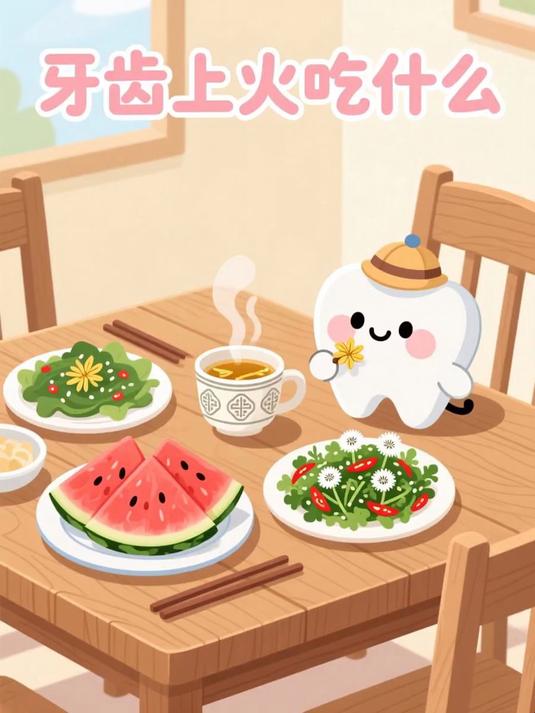 牙齿上火吃什么 #健康扬帆季#