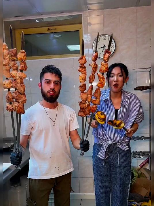 俄罗斯烤肉天花板,亚美尼亚大串!这肉谁看了不迷糊啊