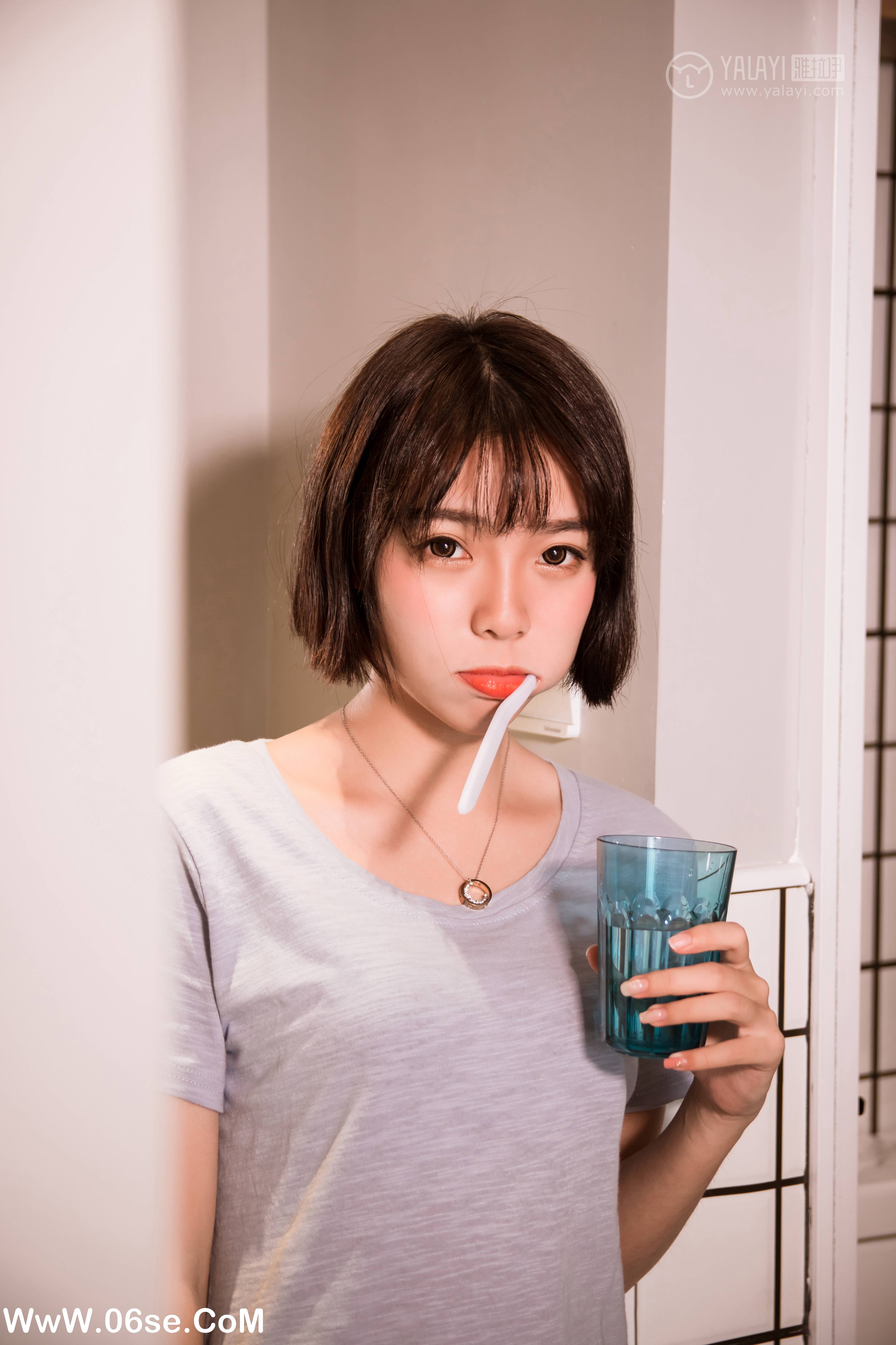 图片[23]-[YALAYI雅拉伊] No.232 小杨《少女的早餐》-六色网