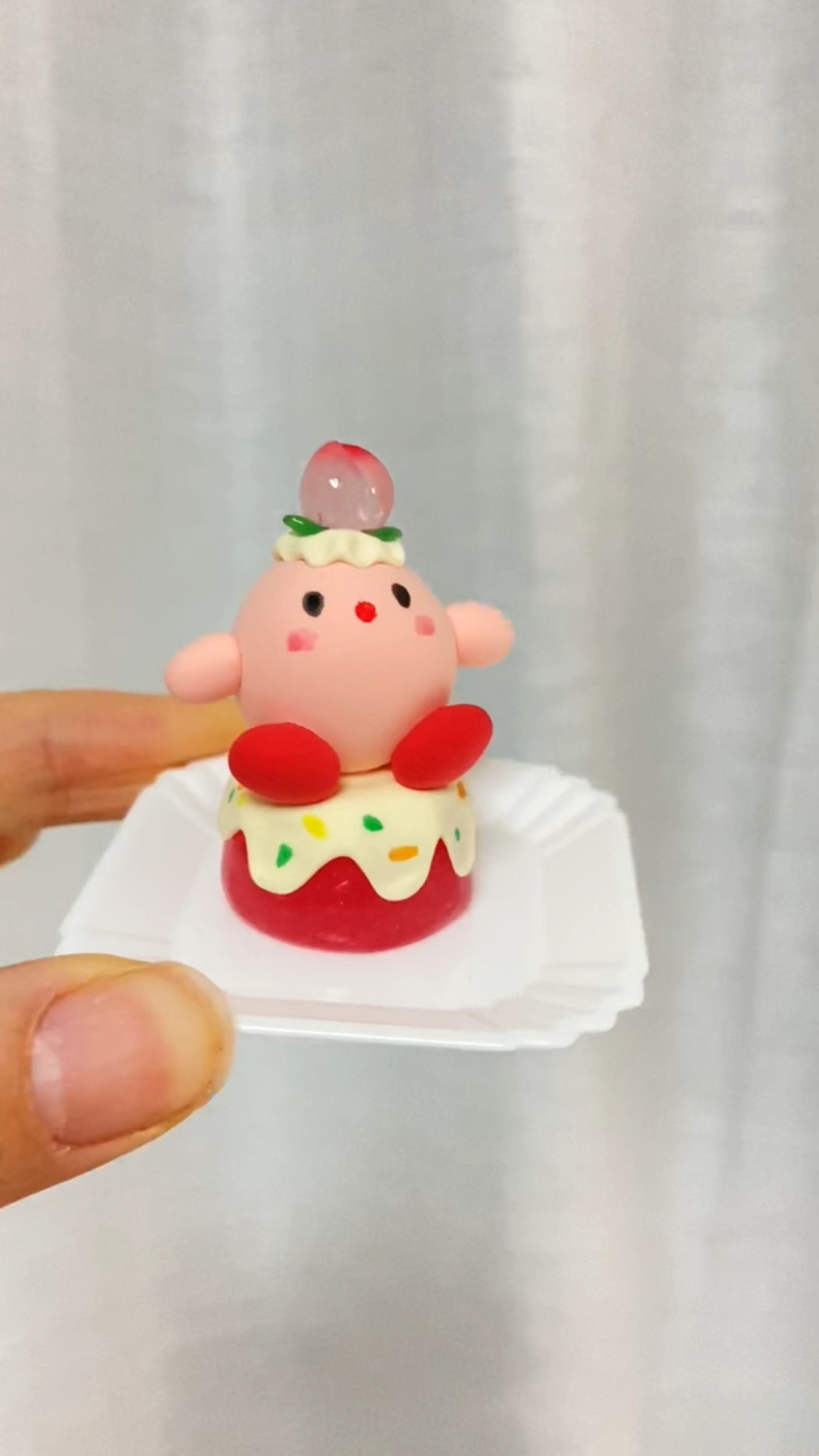 粘土星之卡比蛋糕教程