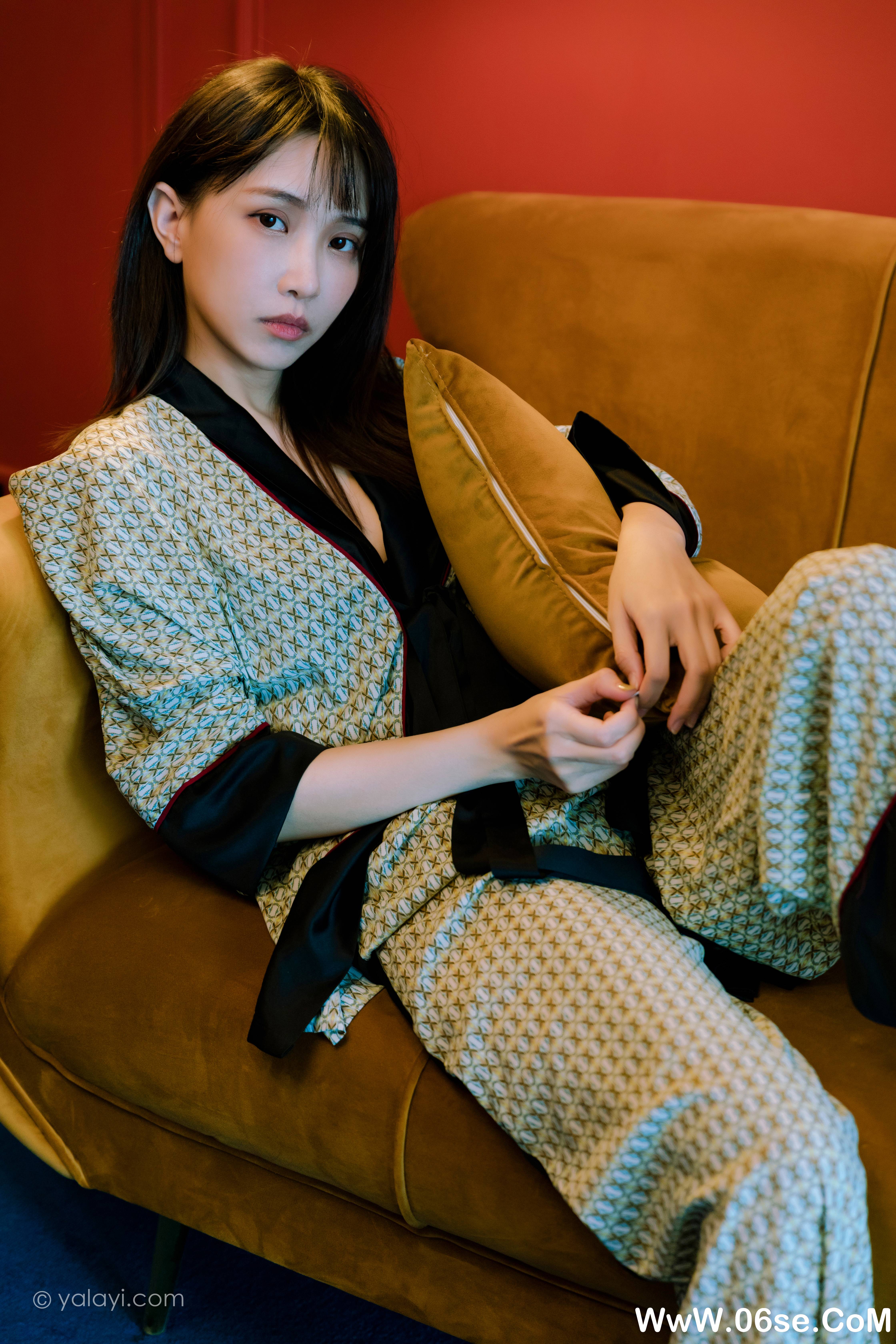 图片[3]-[YALAYI雅拉伊] 2021.07.28 NO.819 妍妍《等你来敲门》[33+1P731M]-六色网