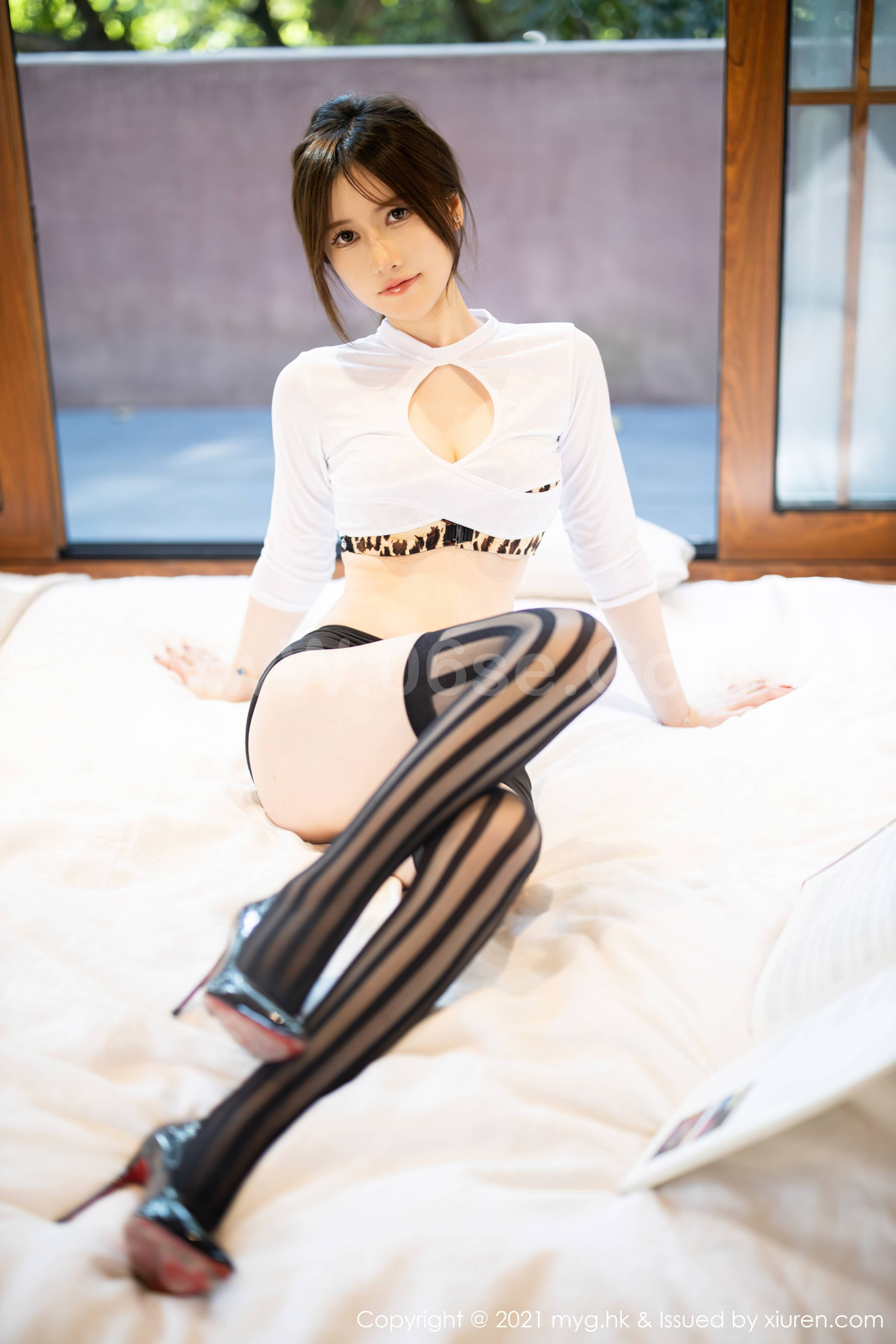 图片[46]-MyGirl Vol.598 美桃酱-六色网