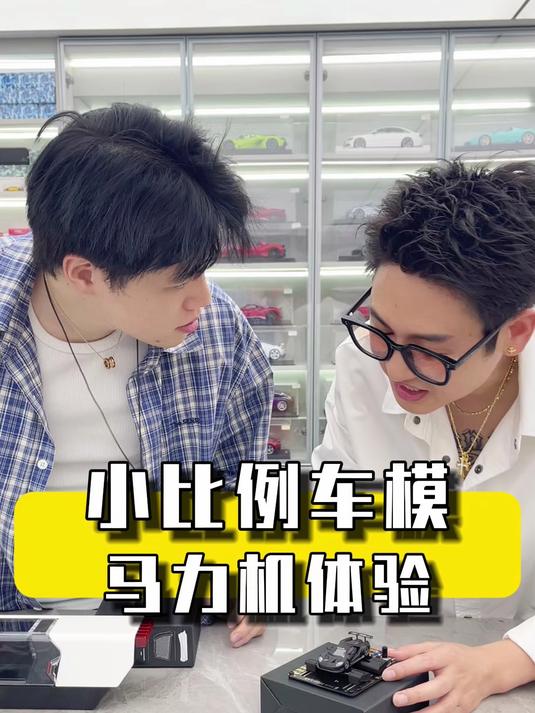 没想到小比例车模还能这样玩