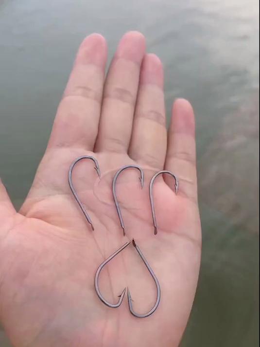 钓大鱼比伊势尼还好用的鱼钩,精品歪嘴丸世,便宜又好用!