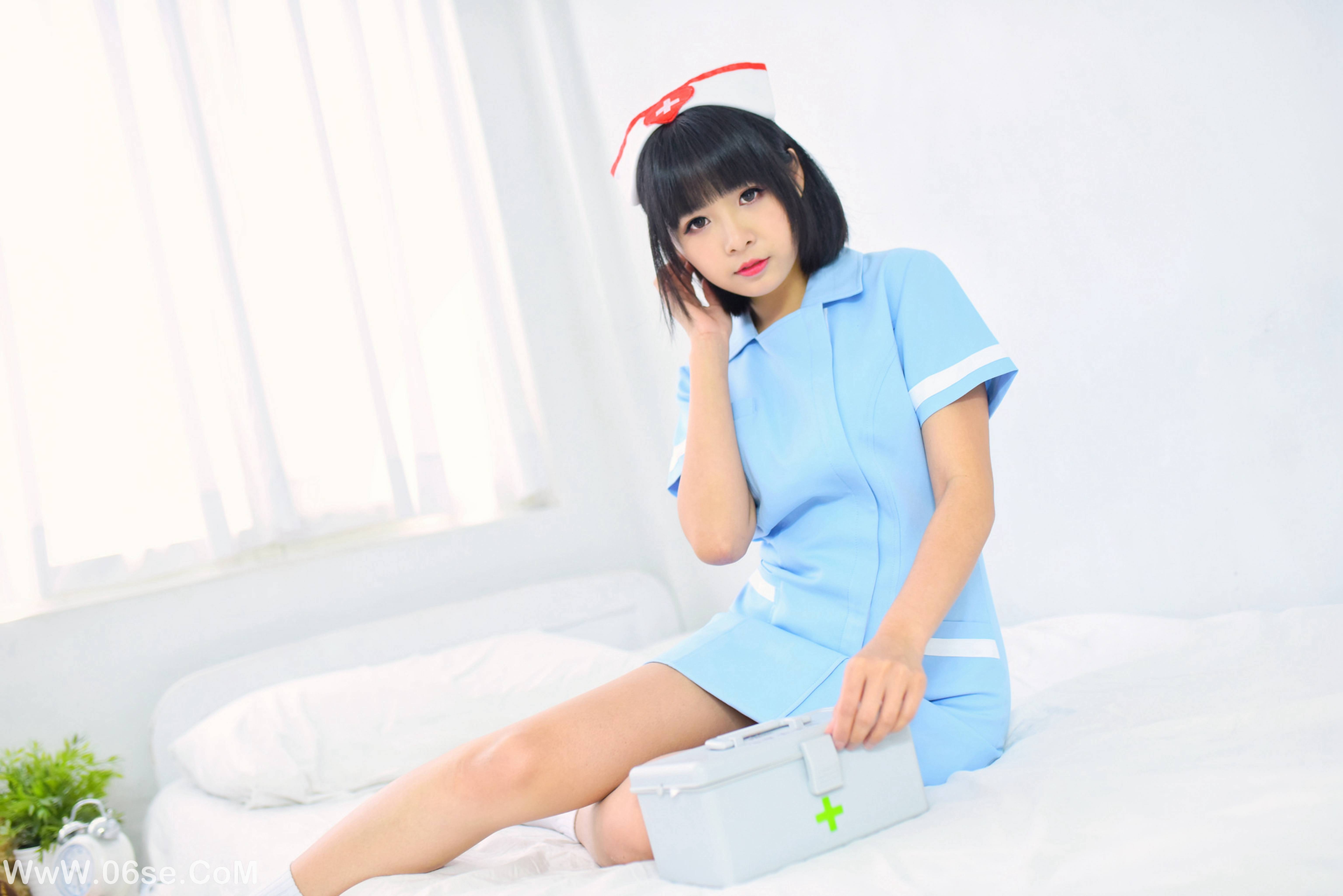 图片[28]-制服の女生 NO.004 海琳 护士与女仆[40P224M]-六色网