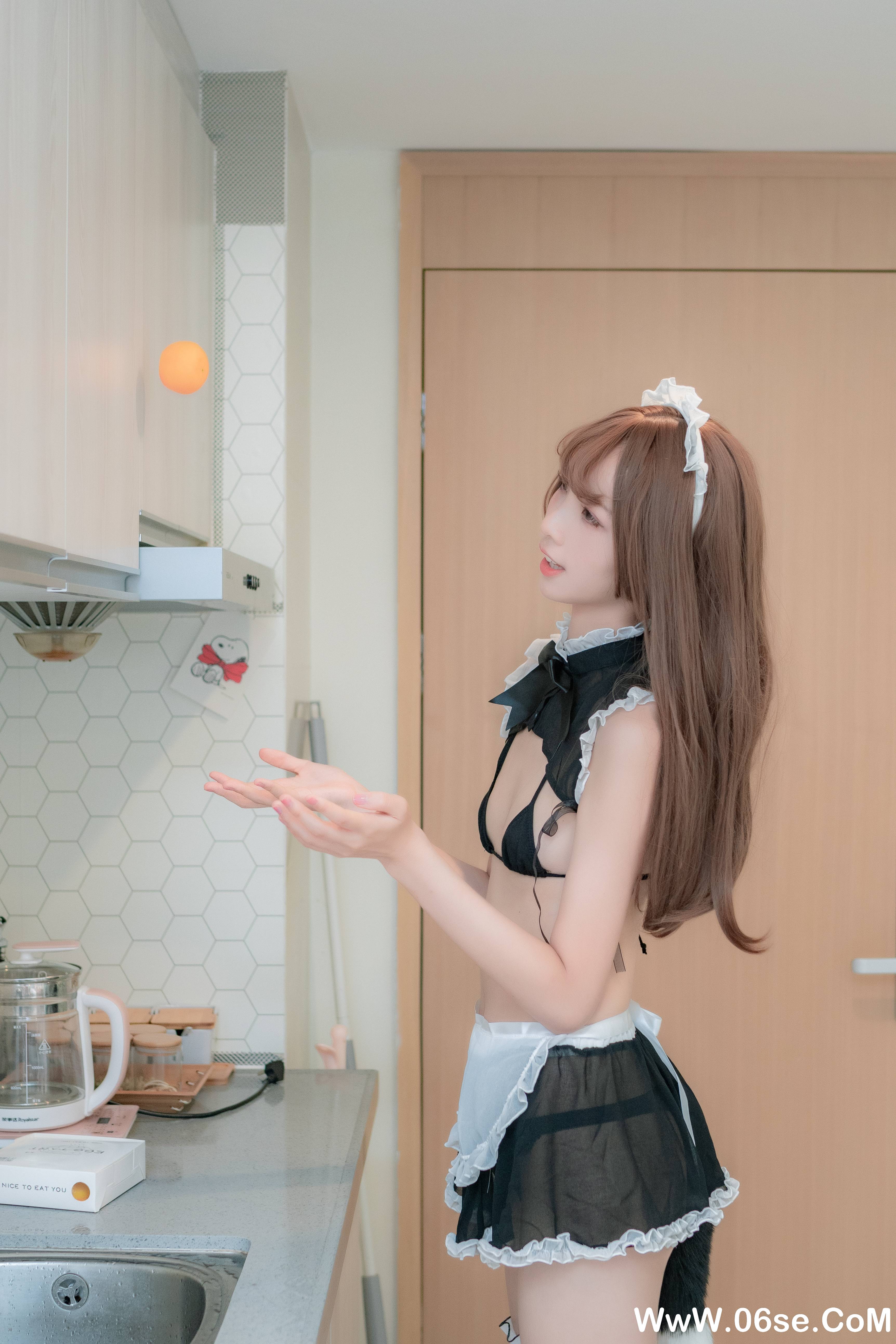 图片[2]-西瓜少女 NO.011 – 私房女仆[25P218M]-六色网
