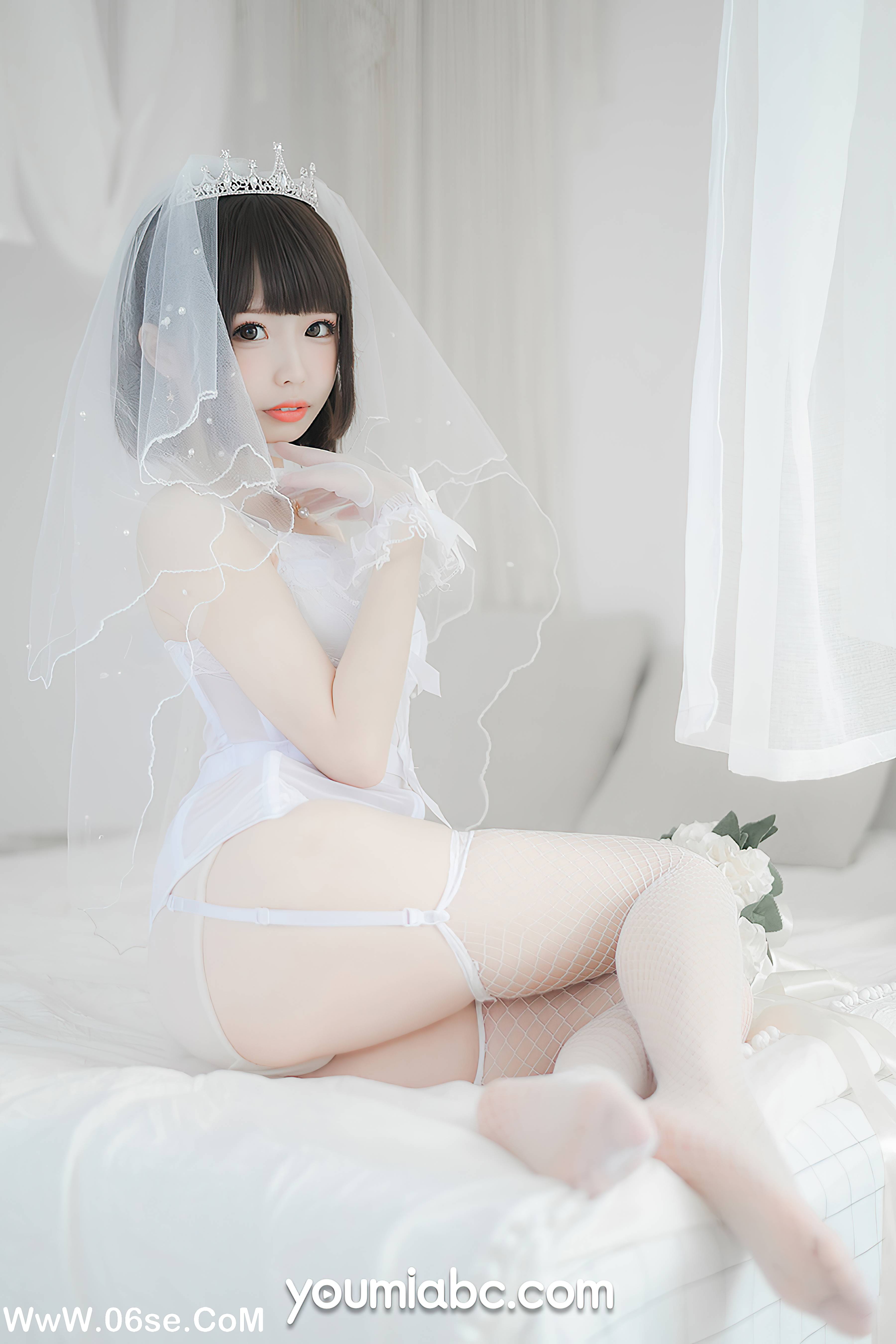 图片[15]-[YouMi尤蜜] 2020.11.10 白皙花嫁 甜椒妙妙mio[41+1P651M]-六色网