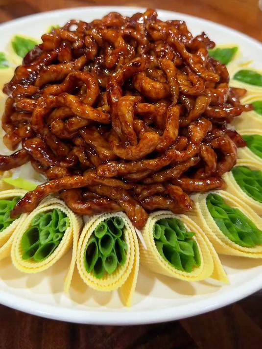 这才是正宗的京酱肉丝