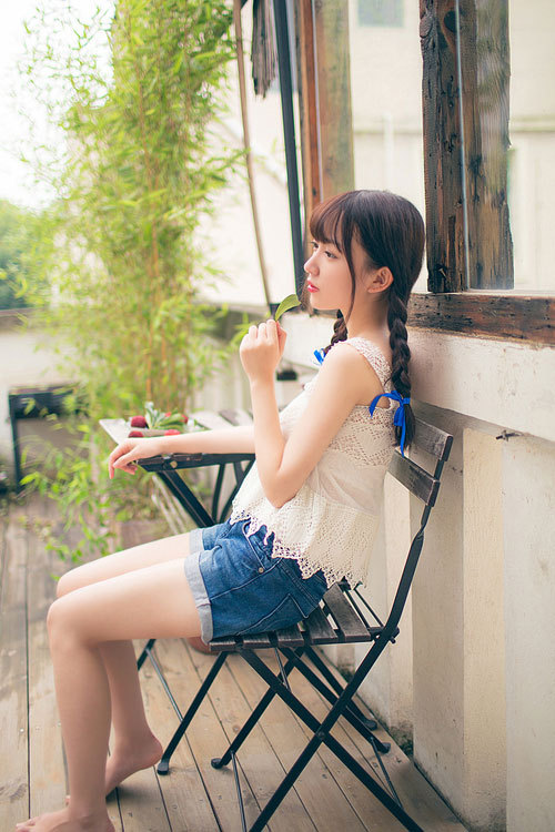 图片[11]-清新少女-六色网