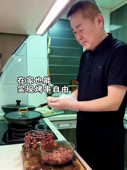 空气炸锅烤箱不锈钢烤肉架烤针烧烤架烤串签子吊炉架#空气炸锅烤肉挂架#省心宝藏好物#