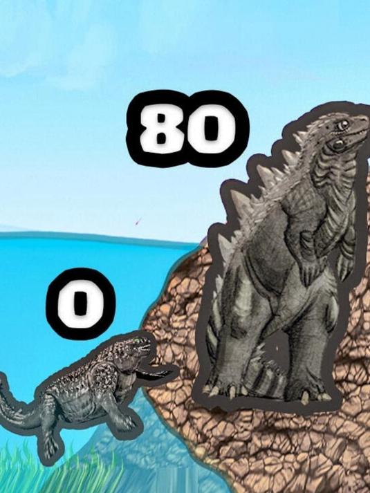 恐龙升级，1级恐龙到巨型恐龙的升级进化