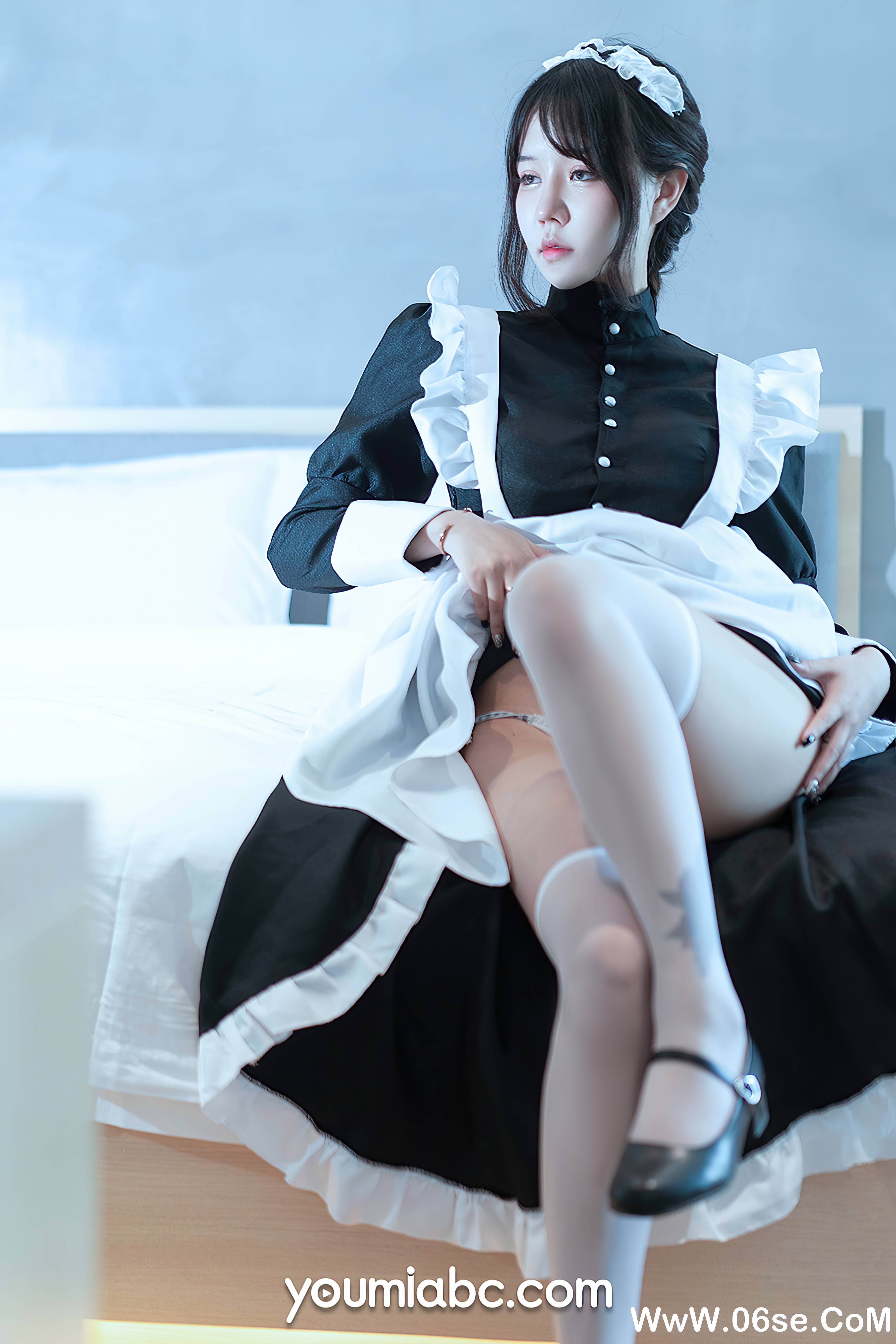 图片[8]-[YouMi尤蜜] 2021.01.04 空气女仆 糖積-女摄影[32+1P556M]-六色网