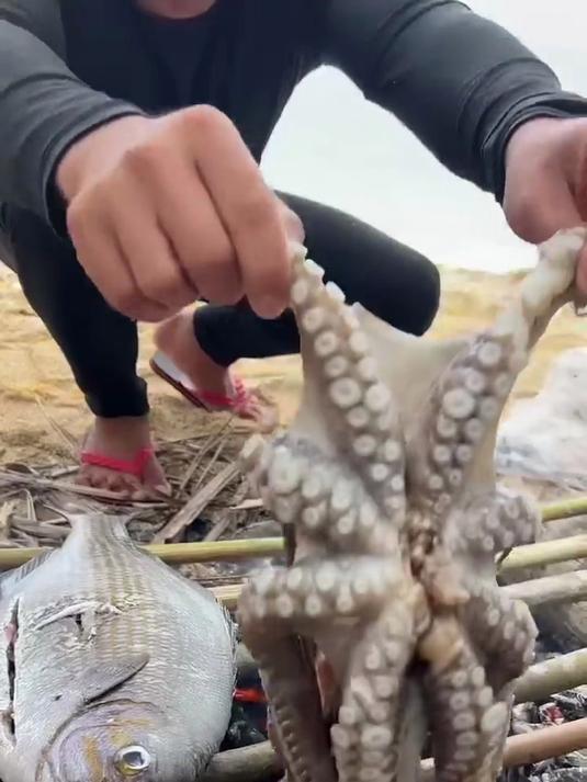 章鱼海鳗烧烤