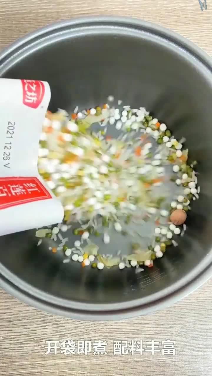 每天一碗杂粮粥,营养健康又好吃……