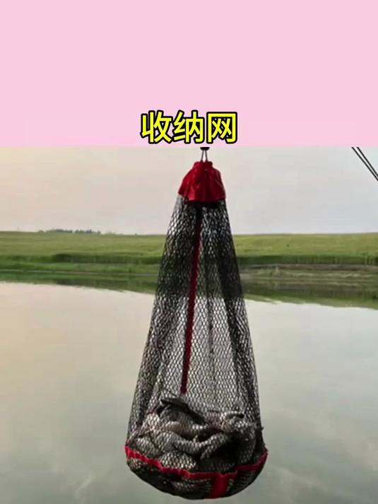 钓鱼带上这个折叠鱼护!隐形折叠设计超省空间,结实网兜装鱼无忧