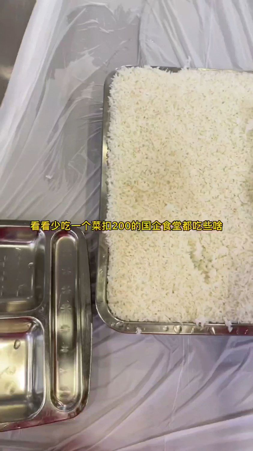 看看单位食堂都吃些啥 每天和单位食堂斗智斗勇,没想到今天还是中了食堂的埋伏#工作餐
