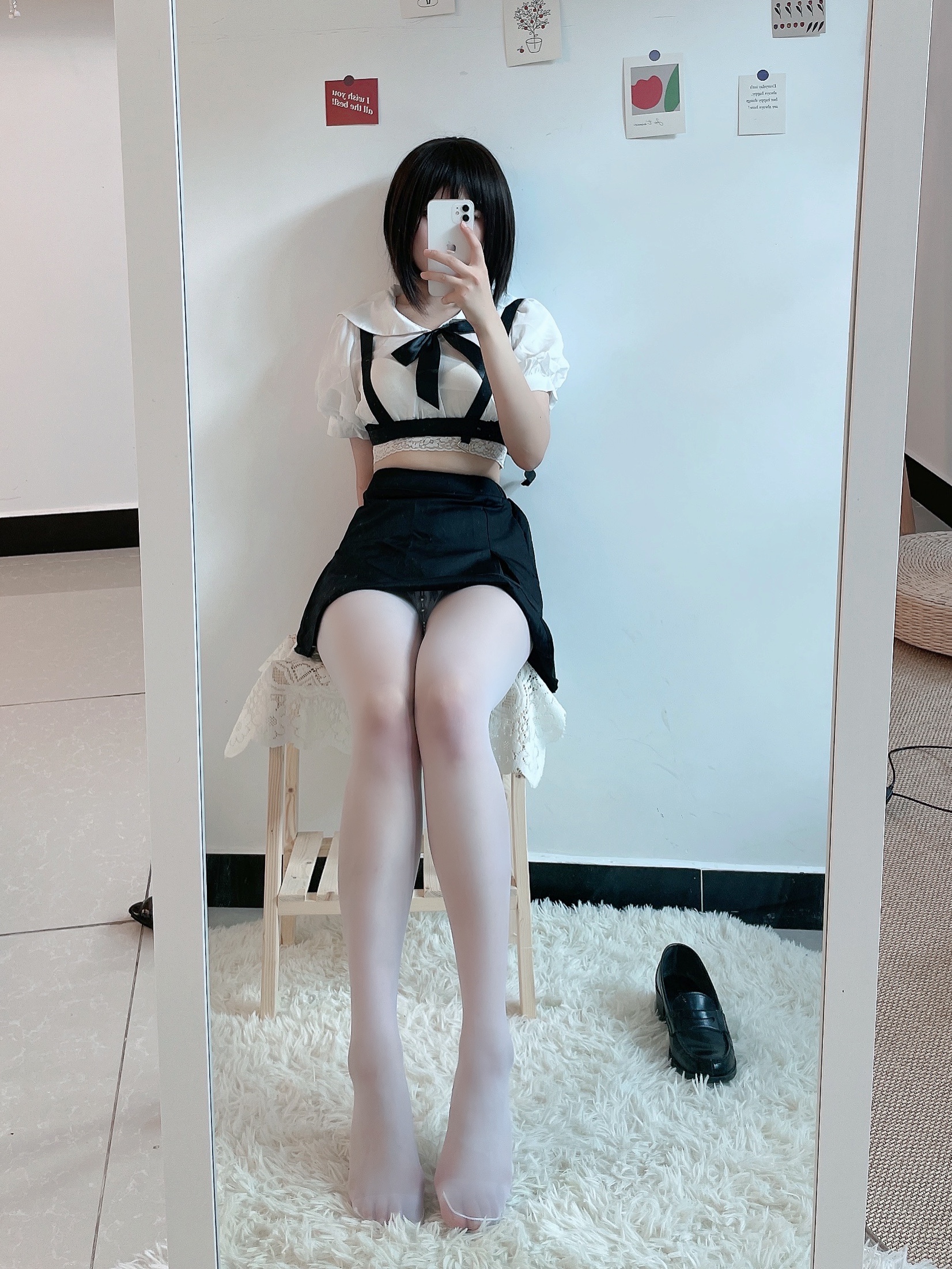 图片[27]-田璐璐 NO.003 — 白丝短裙[100P+3V190M]-六色网