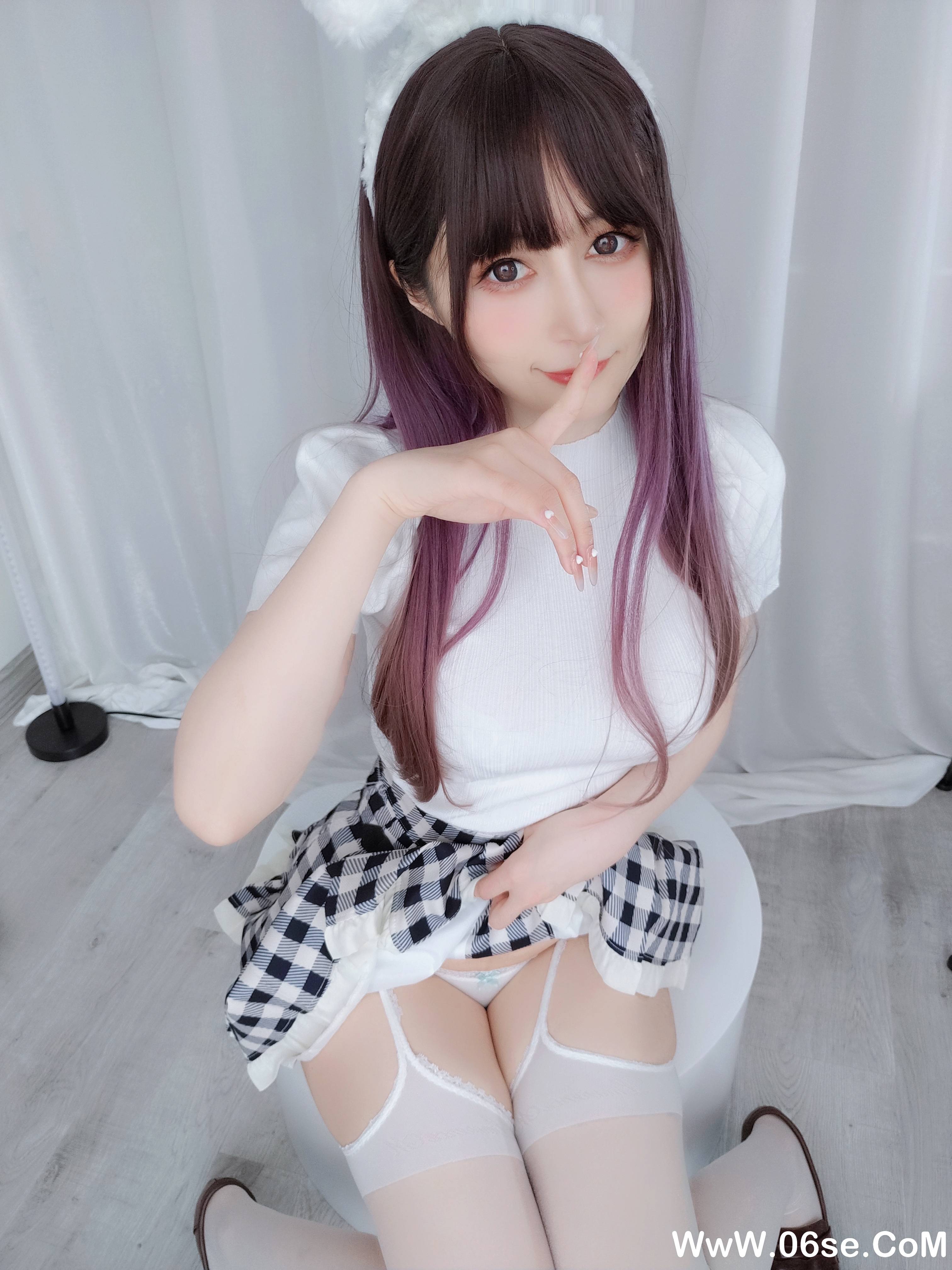 图片[57]-Coser小姐姐白银 NO.152 — 白丝兔女郎[168P+7V1.19G]-六色网