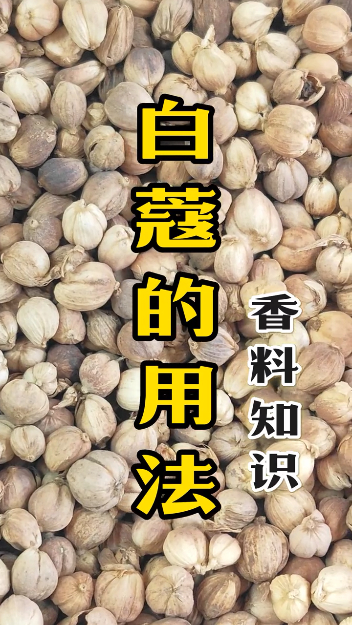 白蔻的具体用法