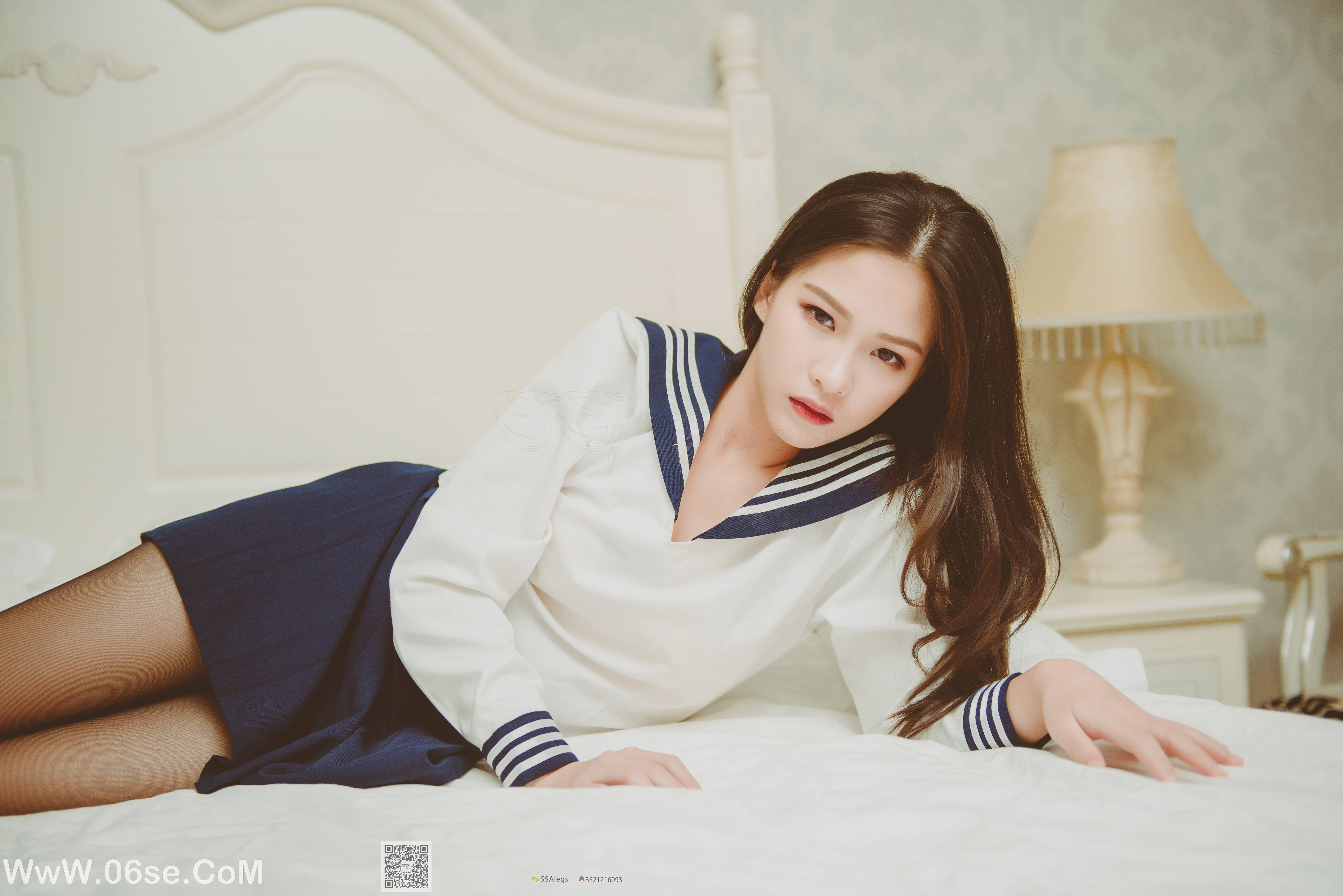 图片[43]-[SSA丝社] NO.018 佳佳 小丝妹佳佳教你过期牛奶的正确用法[85P1.26G]-六色网