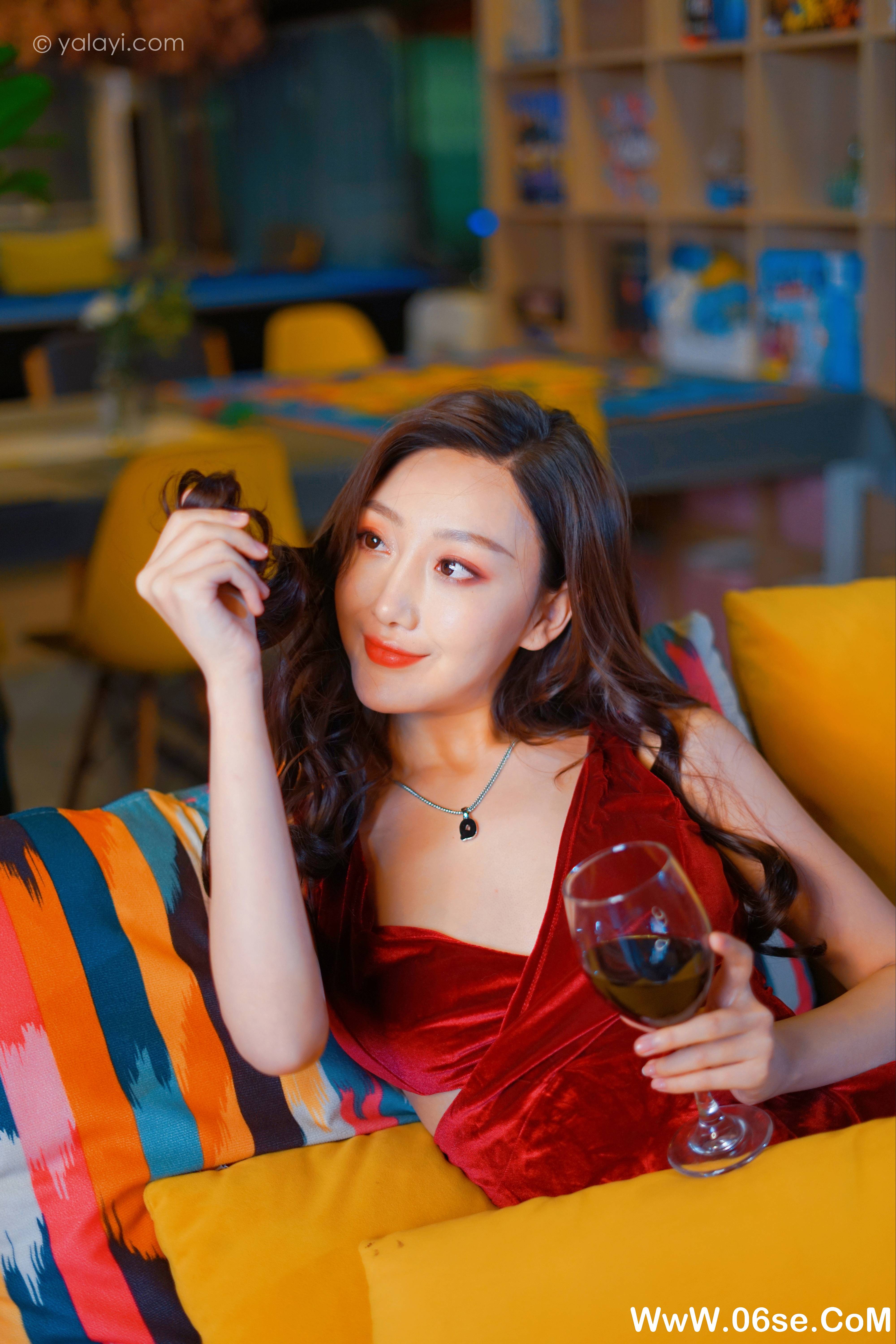 图片[32]-[YALAYI雅拉伊] 2021.12.16 NO.873 蕊思《美人一笑也倾城》[40+1P702M]-六色网